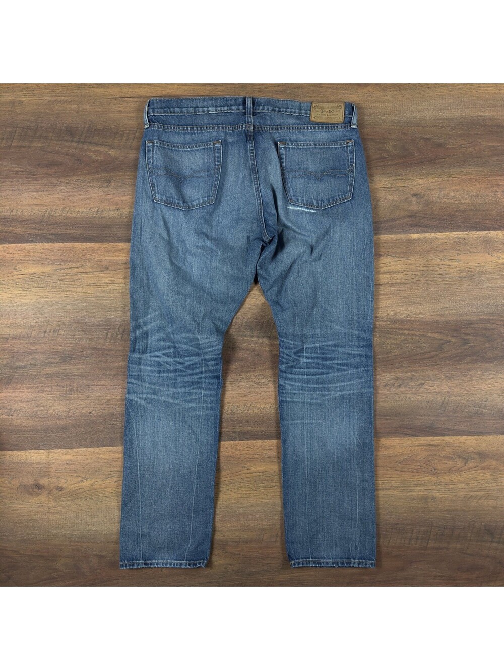 Polo Ralph Lauren Sullivan Slim Jeans Mens 35x32 Medium Wash - Picture 2 of 7